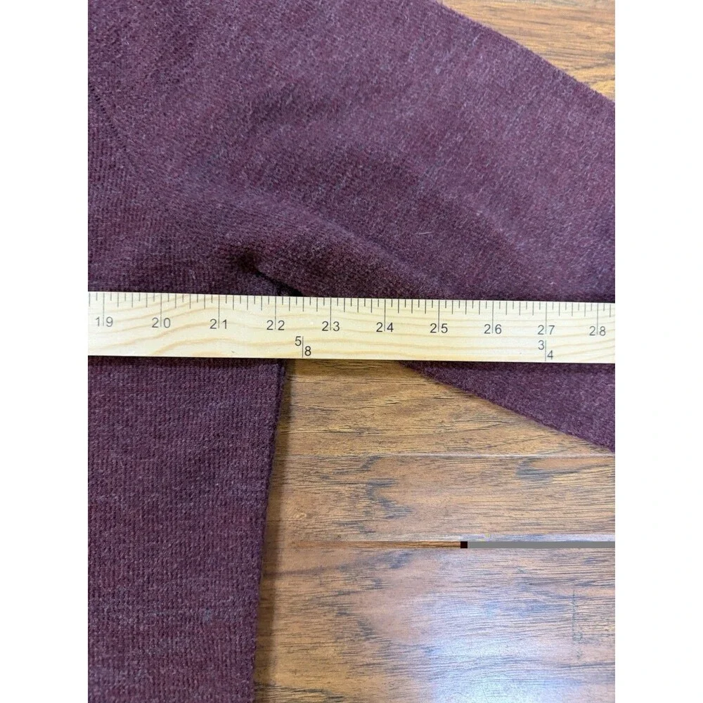 Banana Republic Mens Maroon Long Sleeve Lightweight Sweater